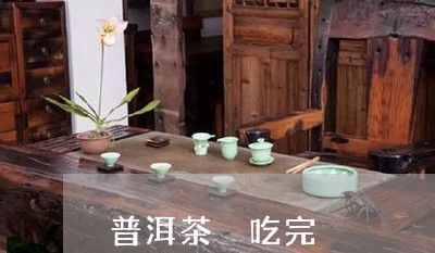 普洱茶 吃完/2023042848381